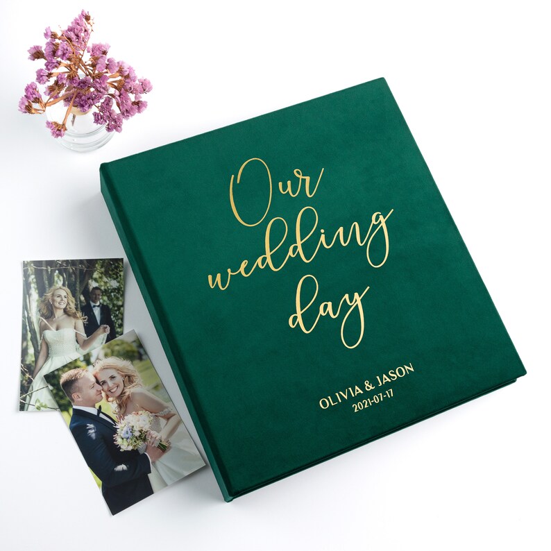 Photo Album With Sleeves for 4x6 Photos Large Forest Green Etsy