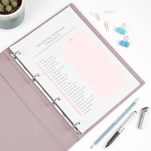 Livro de planejamento de casamento, fichário de luxo para planejador de casamento, planejador e organizador de casamento, personalizado A4, A3, carta dos EUA, legal, fichário de argolas