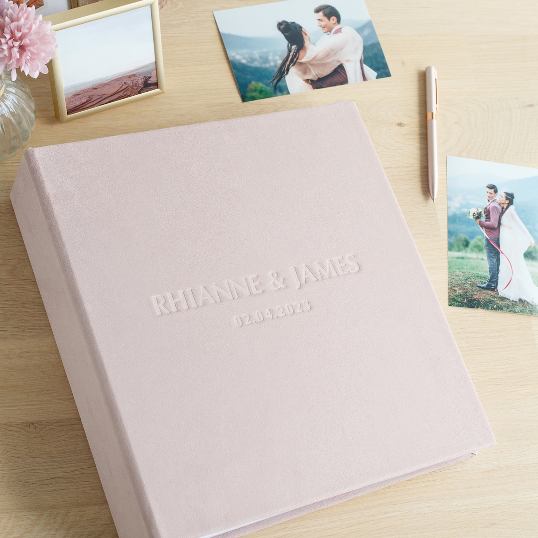 Large Wedding Photo Album With Sleeves Holds 100 1000 4x6 Etsy