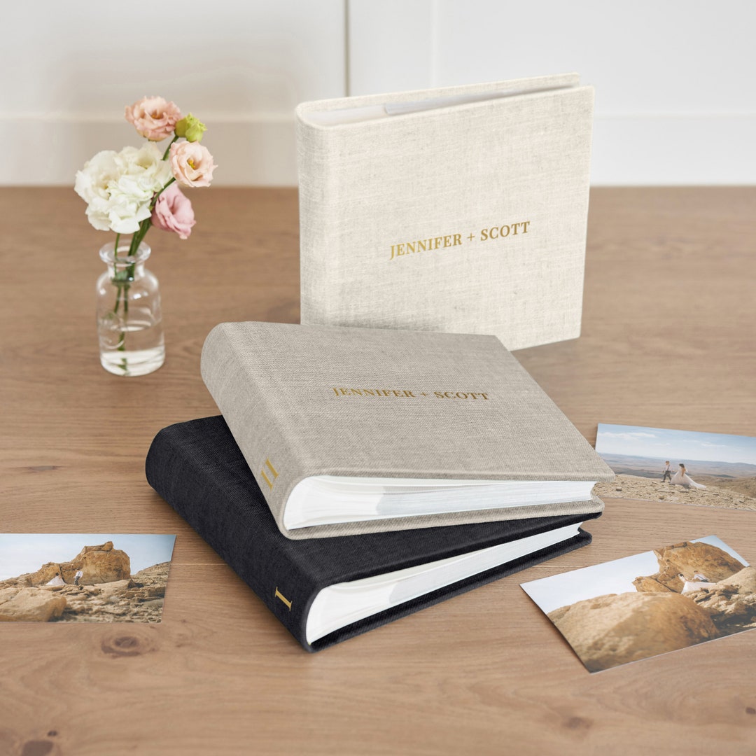 Wedding Photo Album With Sleeves for 200 4x6 5x7 Photos Etsy