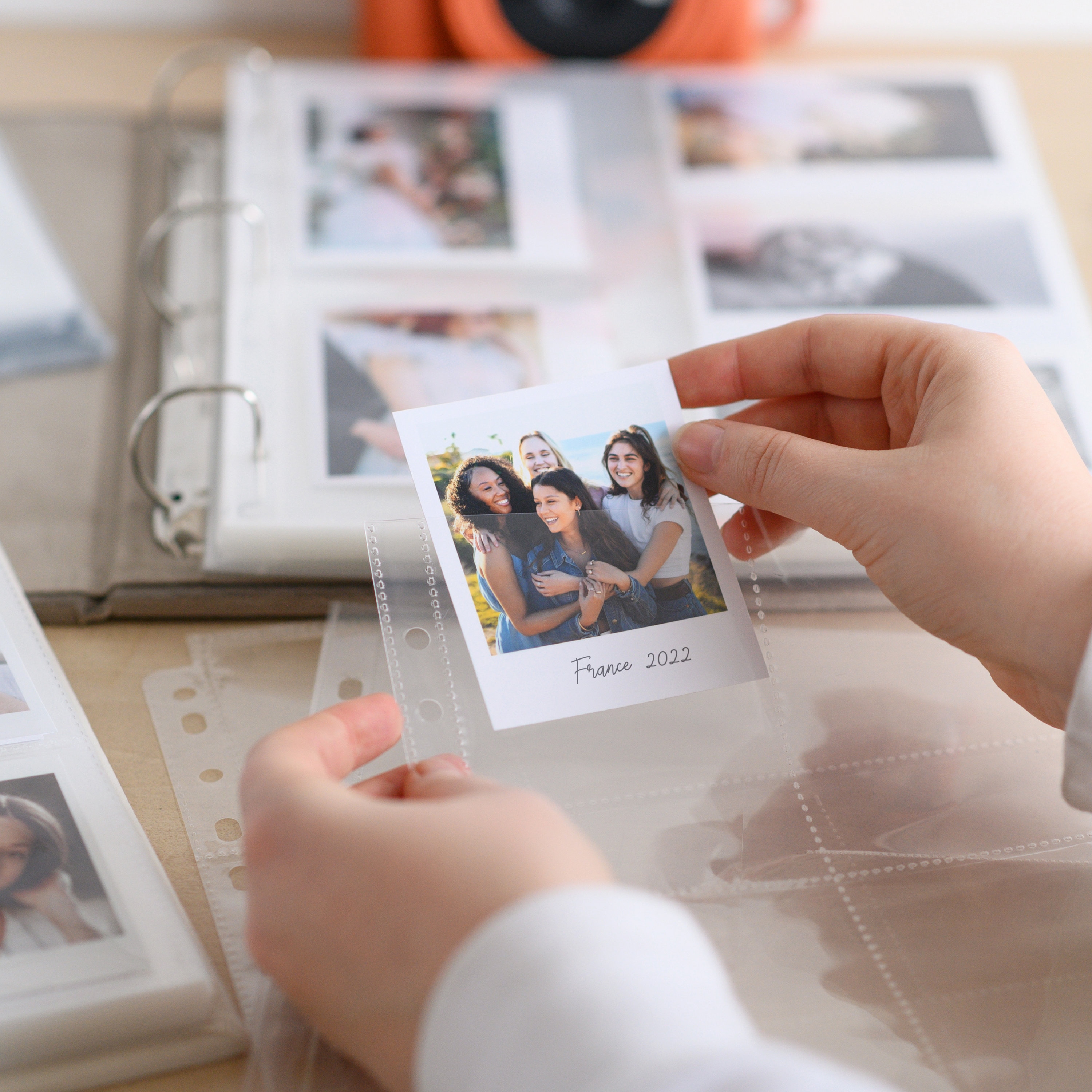 Self-adhesive Album Wedding Photo Album, Eco Leather Family Photo