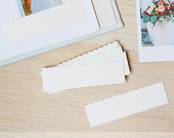 A Set of 50 Pockets for All Instant Film Sizes, Instax Mini Wide Square Photos, Pockets for Wedding Guest Books | It is NOT a Guestbook