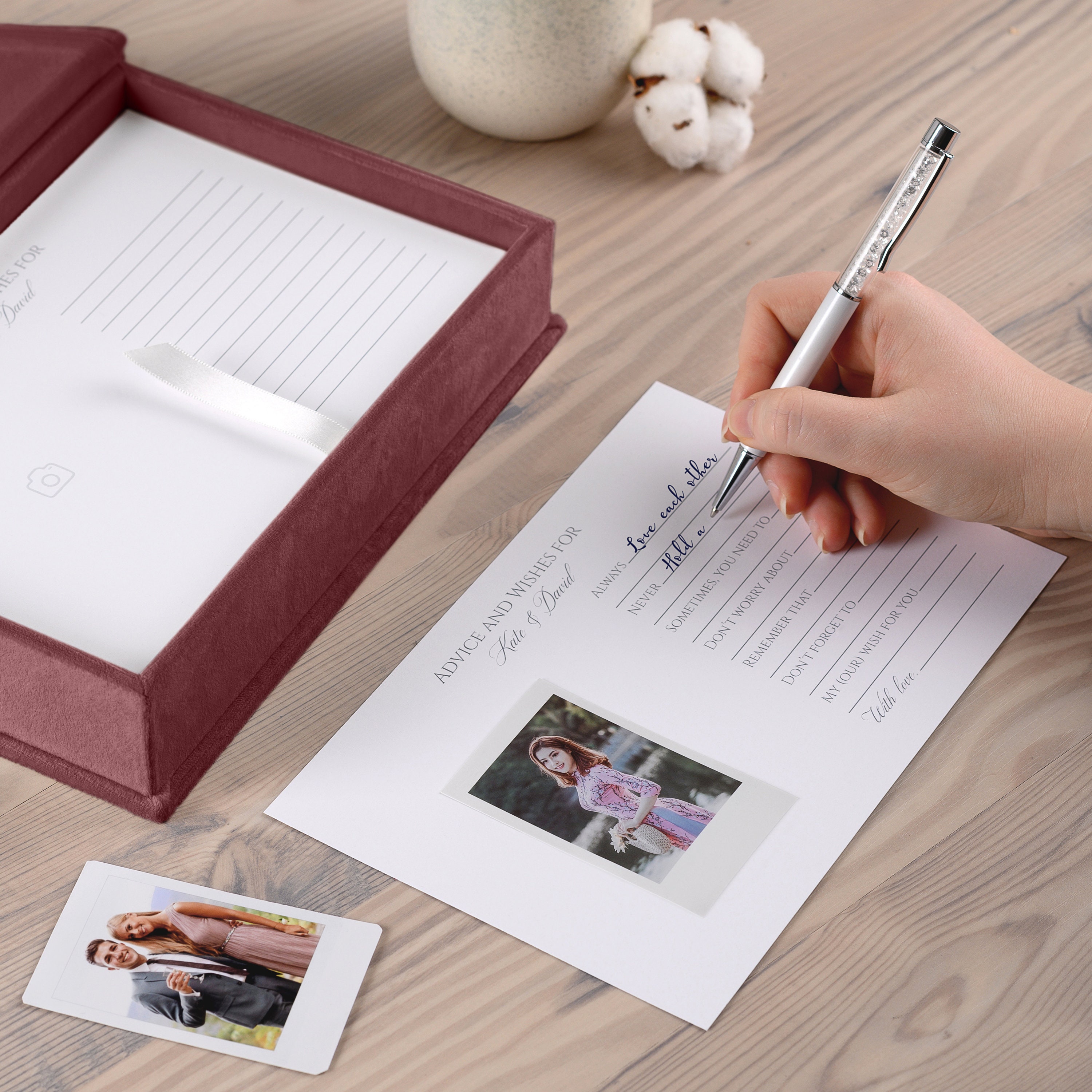 Bliss Collections Biglietti Mad Libs Per Sposi – 50 Pezzi, Tema Greenery, Per Matrimonio E Addio Al Nubilato
