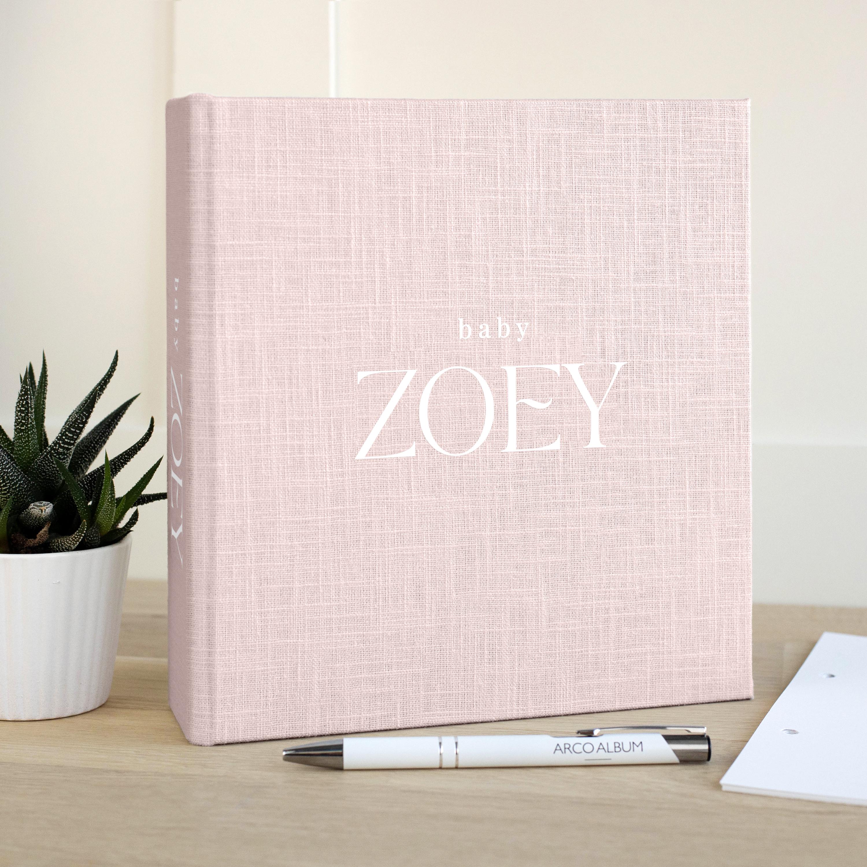 STARLINGEAR 「The First 5 Years」 Photo Personalized Baby Memory Book | First 5 Years Photo Album | the