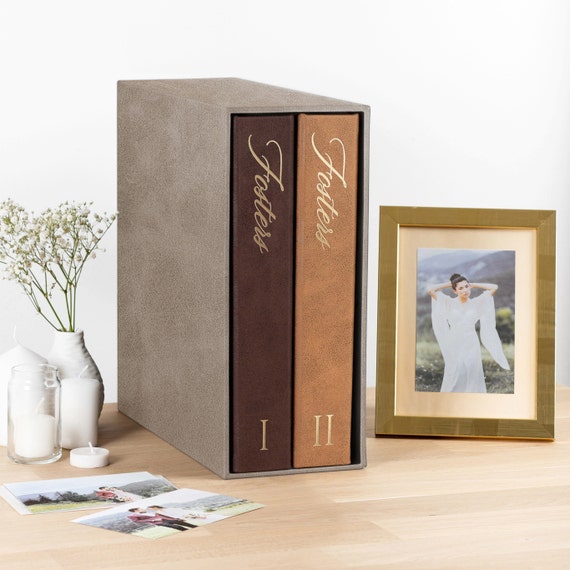 Wedding Photo Album With Sleeves for 4x6 Photos, Large Size Slip in Photo  Album, 1 Album Holds up to 1000, 2 Albums Hold up to 2000 Photos 