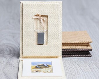 USB Packaging for Photographers, Wedding USB Case, Custom USB Box