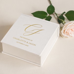 Wedding Ring Box Best Seller, Personalized Ring Box, Green Velvet Ring Bearer Box with Removable Ring Bearer Pillow