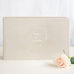 Instax Wedding Guest Book, Instant Photo Album for All Instax Film Sizes Mini Wide Square, 4x6 2x6 Photo Booth Book Alternative, Bestseller