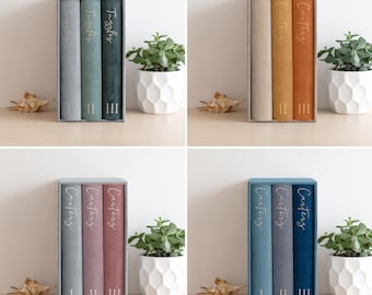 Personalized Velvet Photo Album with Sleeves | Personalised Slip In Photo Book for 300 4x6 Photos