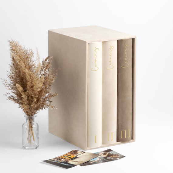 写真集『if you leave』 3冊セット 3 Photo Albums and Slipcase, A Set of 3 Slip in Photo Albums