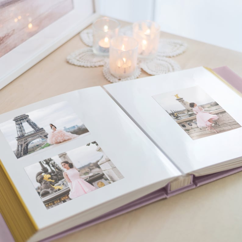 Personalized Birthday Guest Book Quinceanera Guest Book Etsy