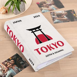 Personalized Travel Photo Album for 300 4x6 Photos | Custom Holiday Memory Book | Vacation Photo Keepsake | Travel Lover Gift