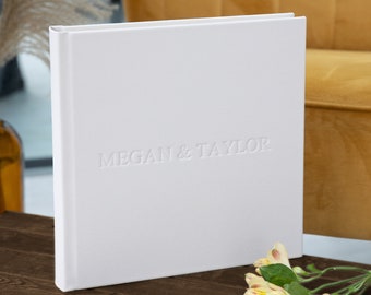 Luxury Wedding Layflat Photo Album, Bespoke Flush Mount Album, Photos Printed Directly on Ultra Thick Album Pages, Custom Designing Included