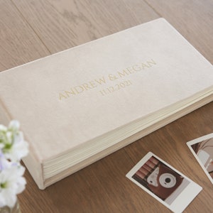 Álbum de fotos para fotos panorámicas largas, Álbum de fotos personalizado para fotos panorámicas, Álbum de fotos apaisado de tamaño personalizado hecho a mano en Europa