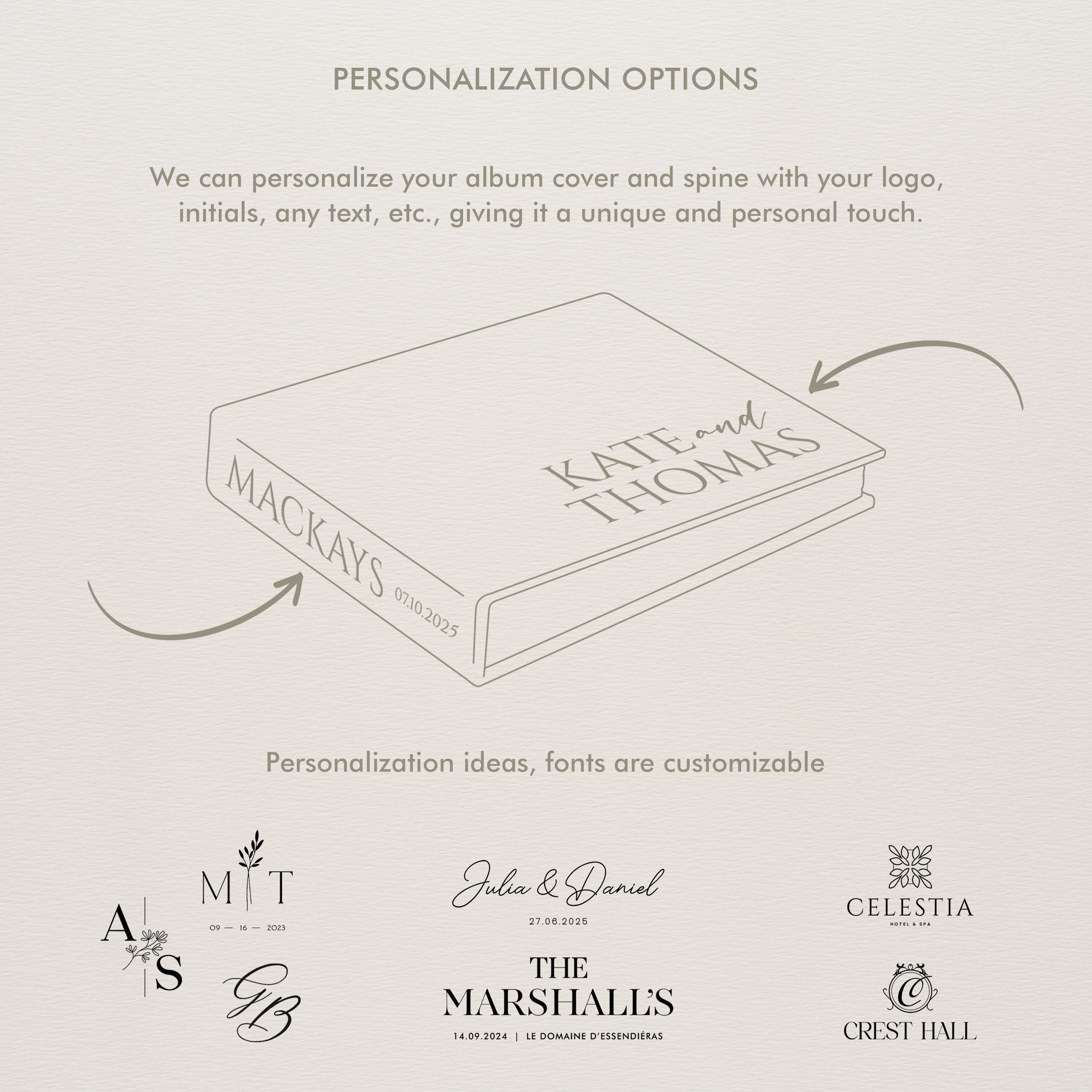 Libro De Firmas Para Boda Con árbol Genealógico Y Porta Móviles - 64 Páginas, Papel Crema 160g, Encuadernación Guaflex