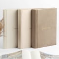 Slip In Photo Album for 300 4x6 Photos | Wedding Photo Album with Sleeves product logo
