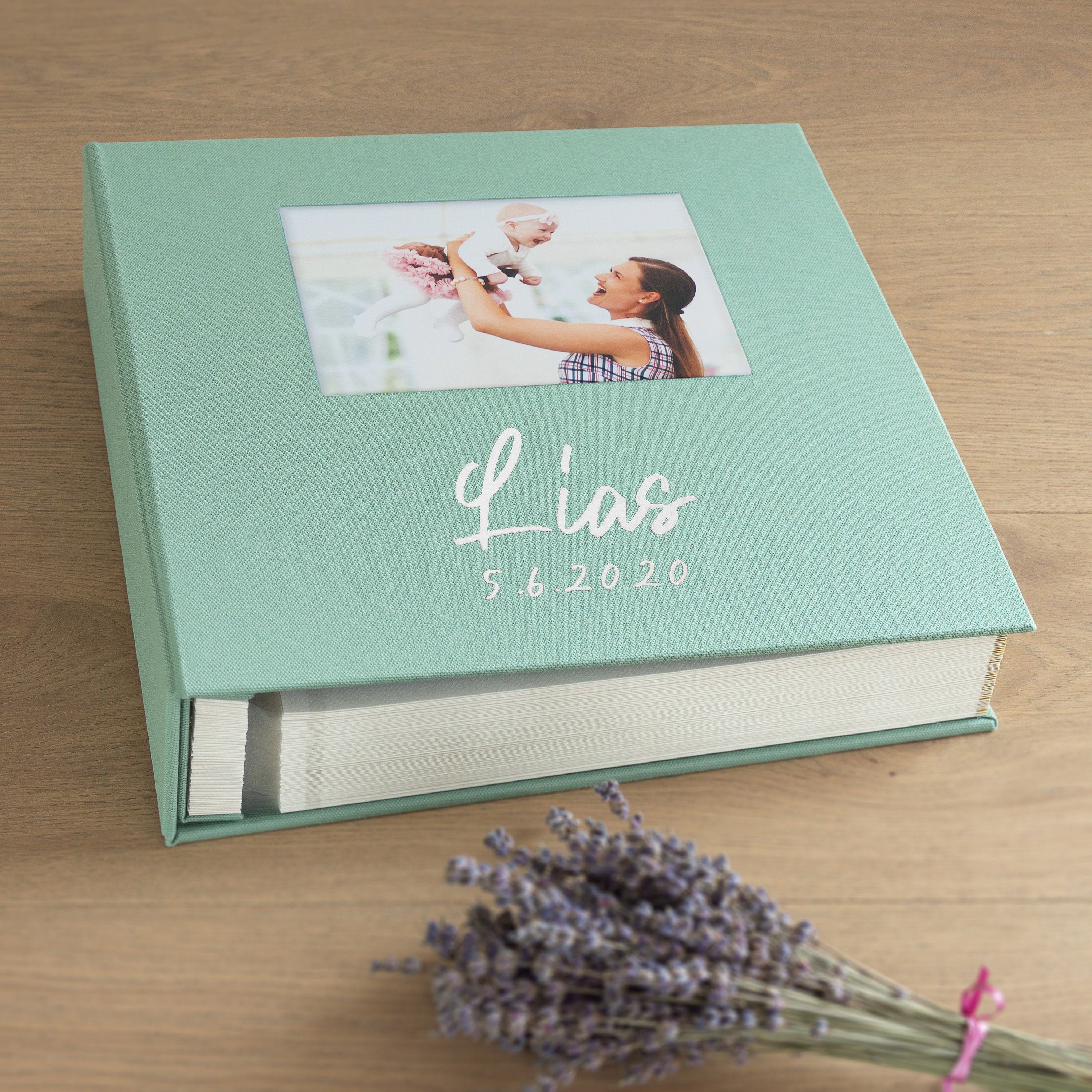 Hardcover Editorial Photo Baby Photo Album