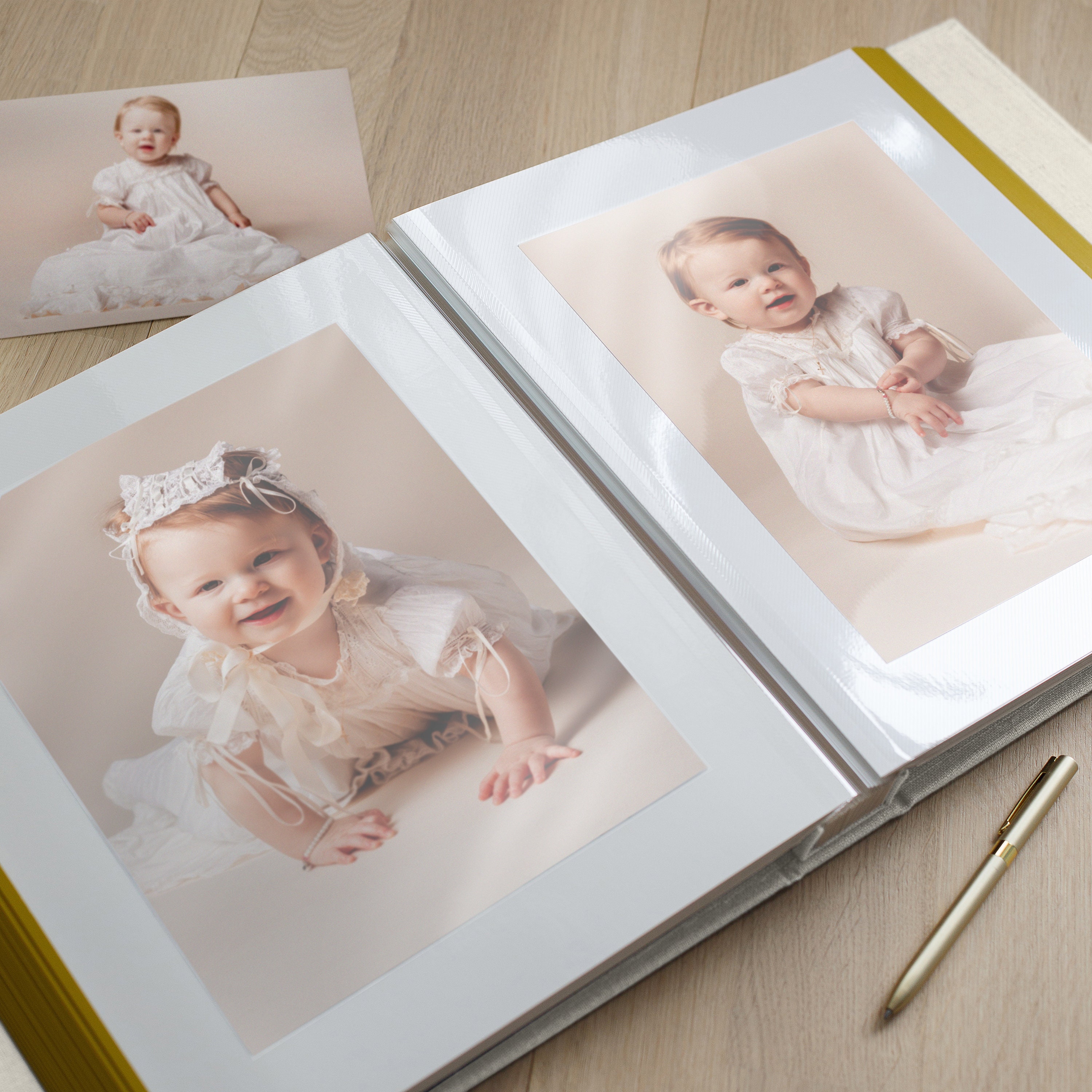 Álbum De Fotos Autoadhesivo Para Bebé Niña Con Foto, álbum De Recortes Impreso Para Bebé, Libro De Recuerdos Para Bebé Niño, Libro De Bebé Personalizado Grande - España