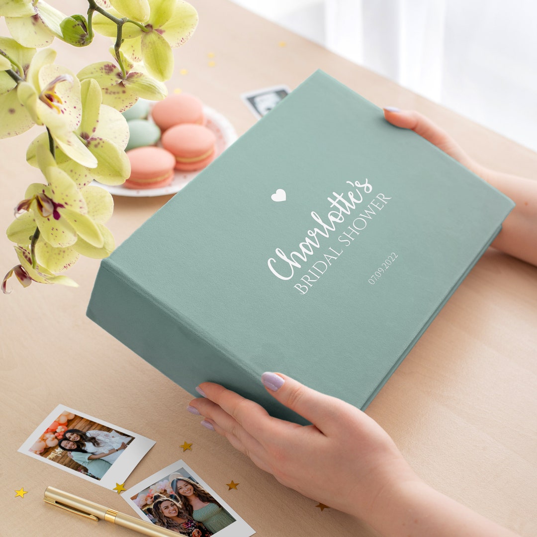 Bridal Shower Guest Book, Bridal Shower Sign in Book, Instax Mini Photo