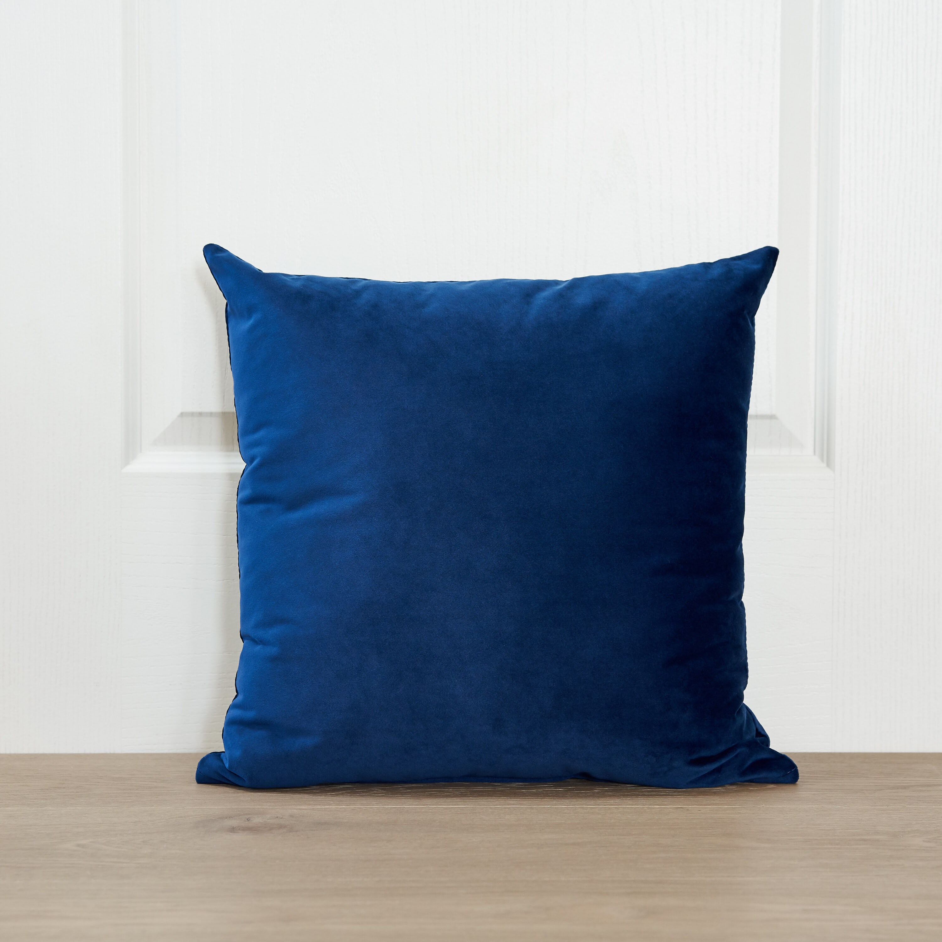Blue Velvet Pillow Case Navy Blue Velvet Throw Pillow Cover Etsy