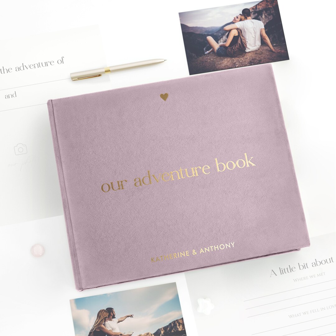 Personalized Bucket List Journal for Couples Custom Adventure Etsy