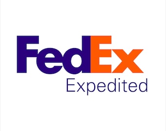 Fedex Expedited shipping USA, Canada, EU, UK.