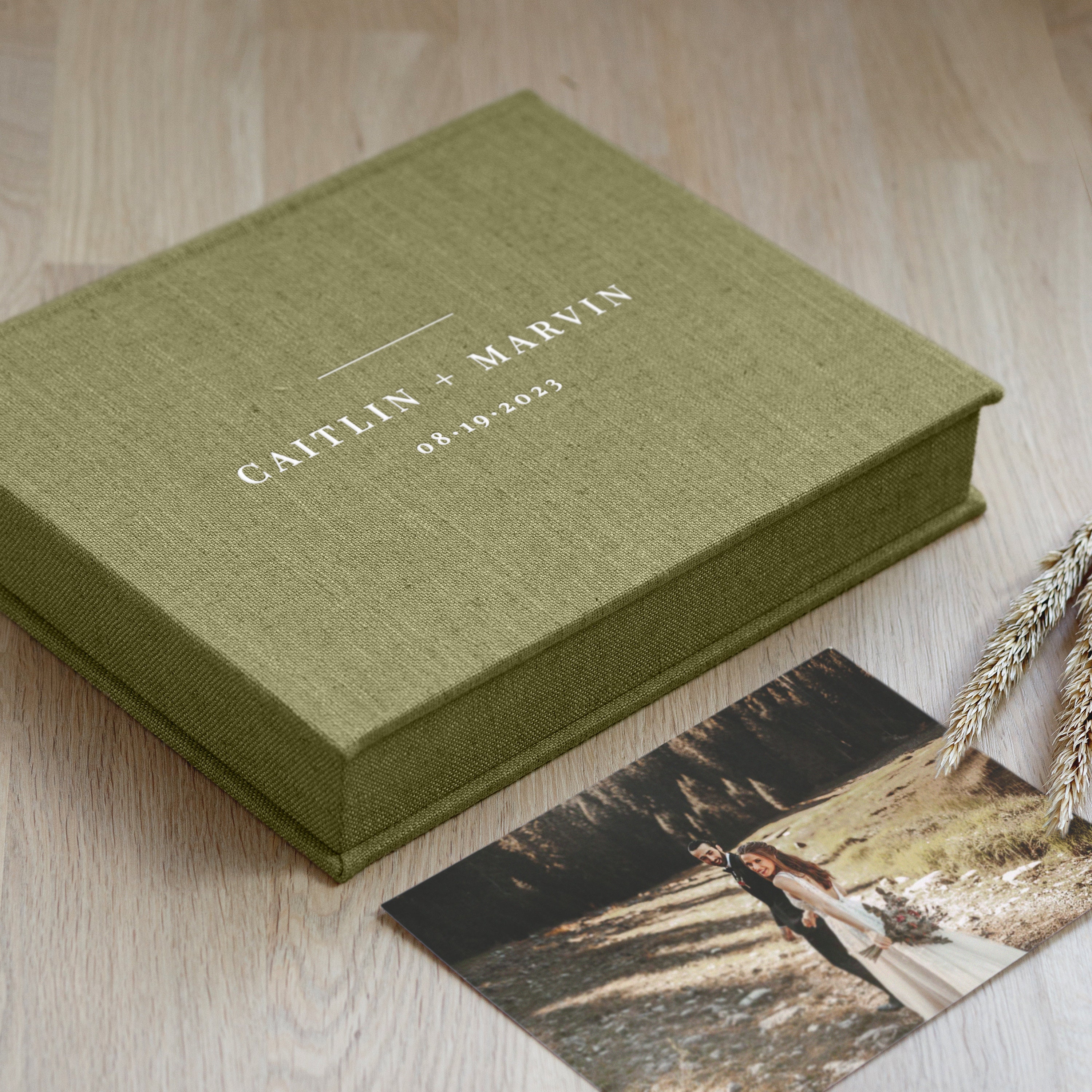 15x20 Luxury Wedding Album — Caitlin's Living Photography