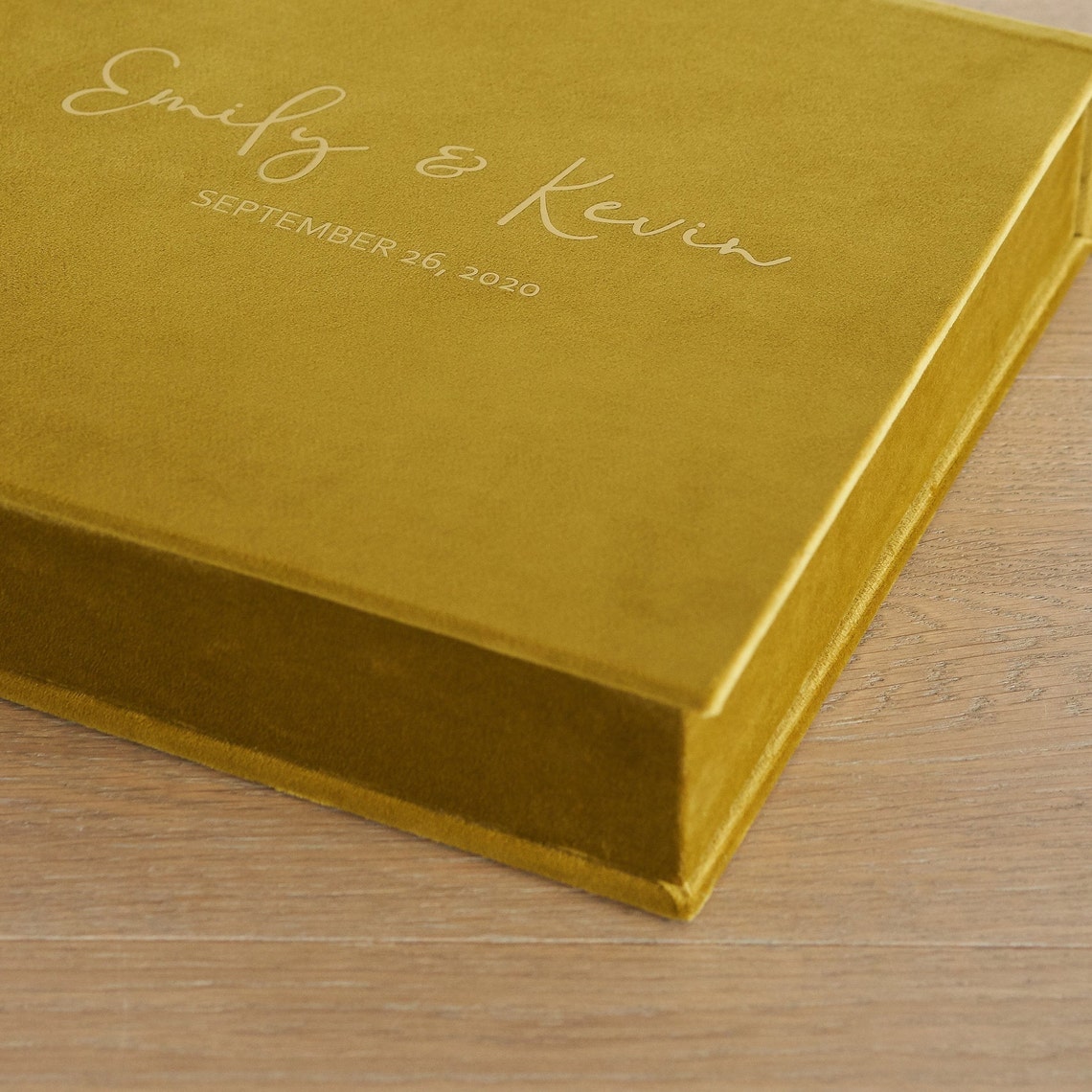 Velvet Memory Box Keepsake Box Photo Album Clamshell Box Etsy