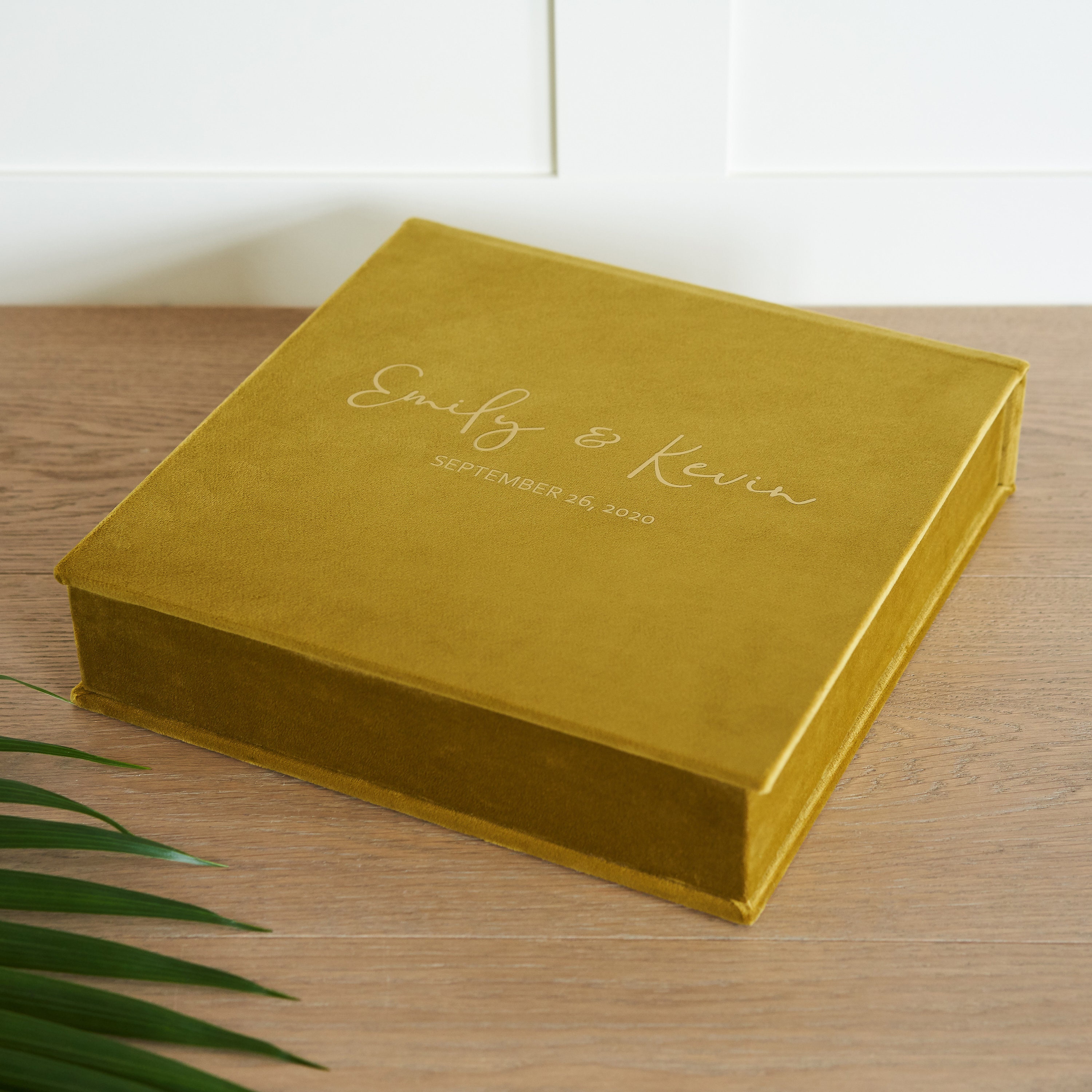 Memory Box, Keepsake Box, Photo Album Clamshell Box, Custom Size