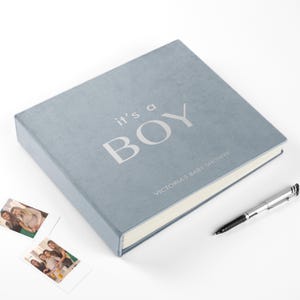Instax Baby Shower Guest Book, Baby Boy Memory Book, Baby Girl Scrapbook Album, Guest Book Alternative Baby  Shower