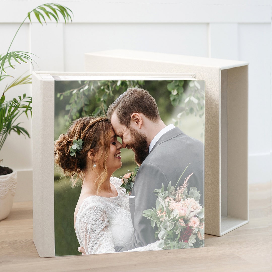 Glasscovered Wedding Photo Album Large Selfadhesive Etsy