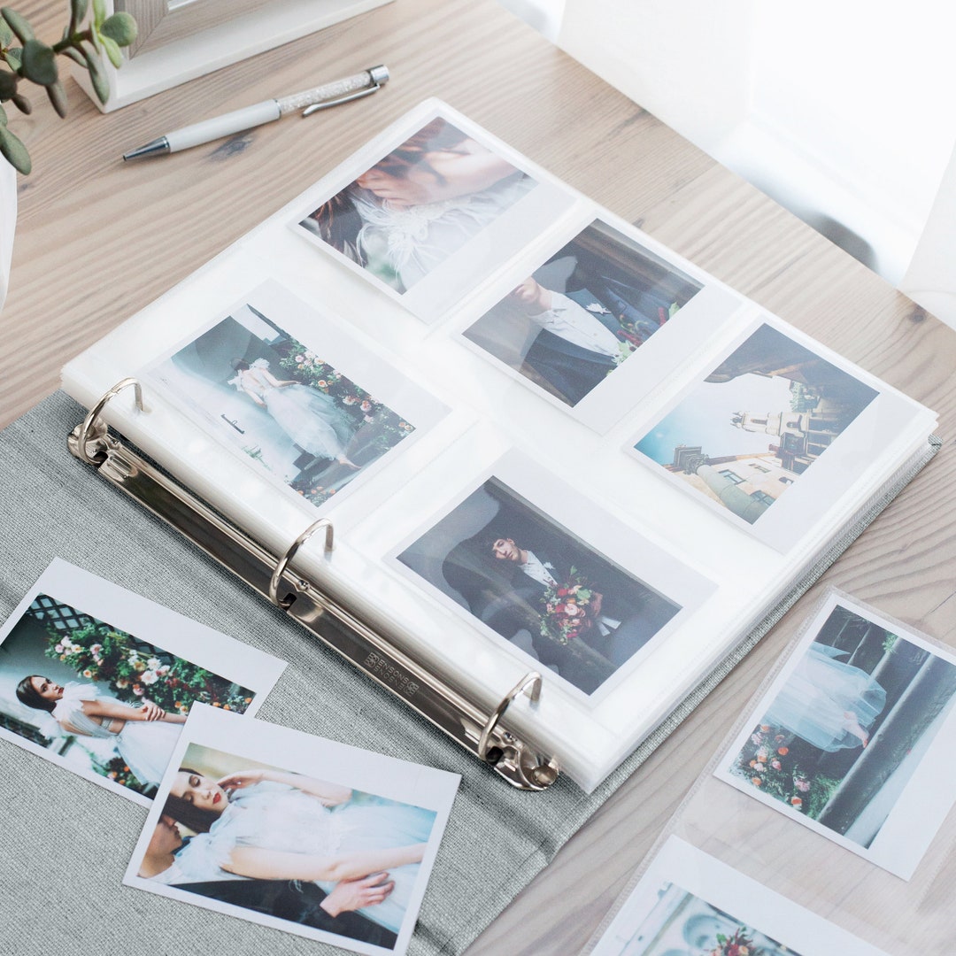 Instax Wide Photo Album, Personalized Photo Album for Fujifilm Instax