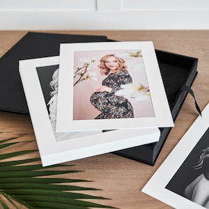 20 Säurefreie Einsteckpassepartouts, ein Set von 20 Passepartouts, Boudoir Photo Passepartouts