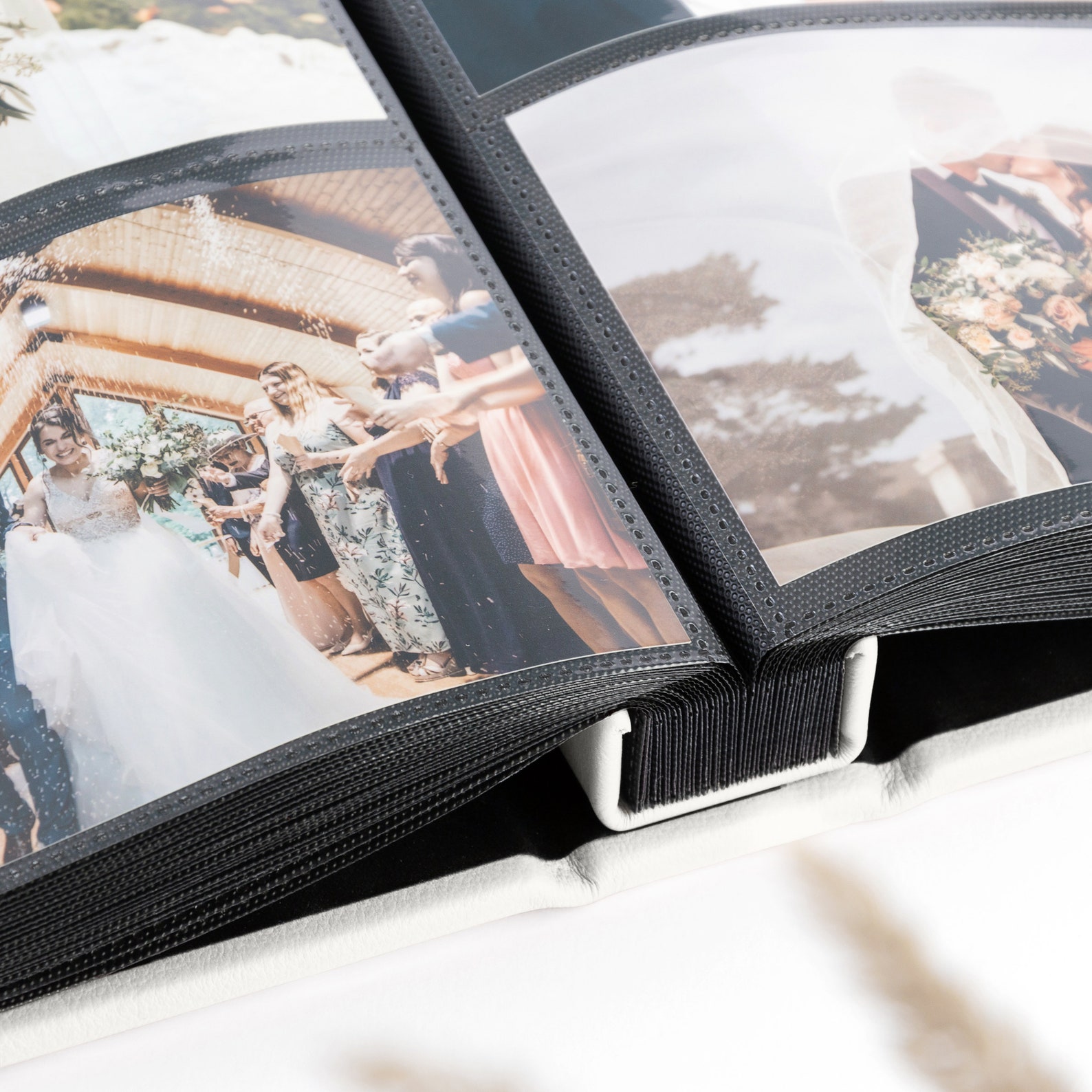Leather Wedding Photo Album With Sleeves for 100 1000 4x6 Photos