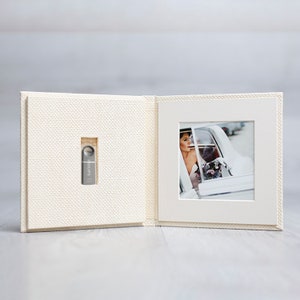 Personalized Wedding USB Case | Custom Wedding Keepsake Gift | Bridal Shower USB Storage | USB Packaging Solution for Photographers