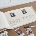 Wedding Guest Book Alternative, Velvet Wedding Photo Album for All Instant Film Sizes Mini Wide Square 4x6 2x6 etc. product logo