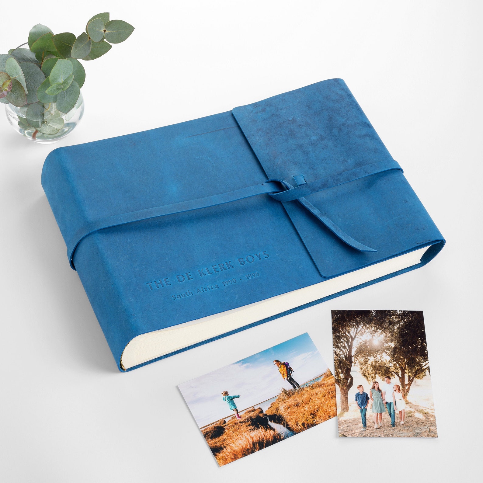 Rustic Leather Album Leather Scrapbook Album Vintage Leather Etsy