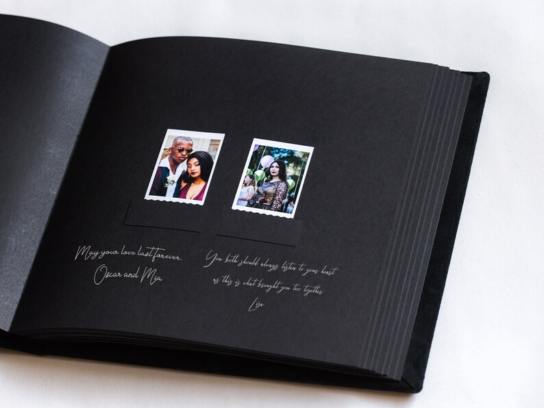 Guest Book for Instax Mini Photos Wedding Guest Book