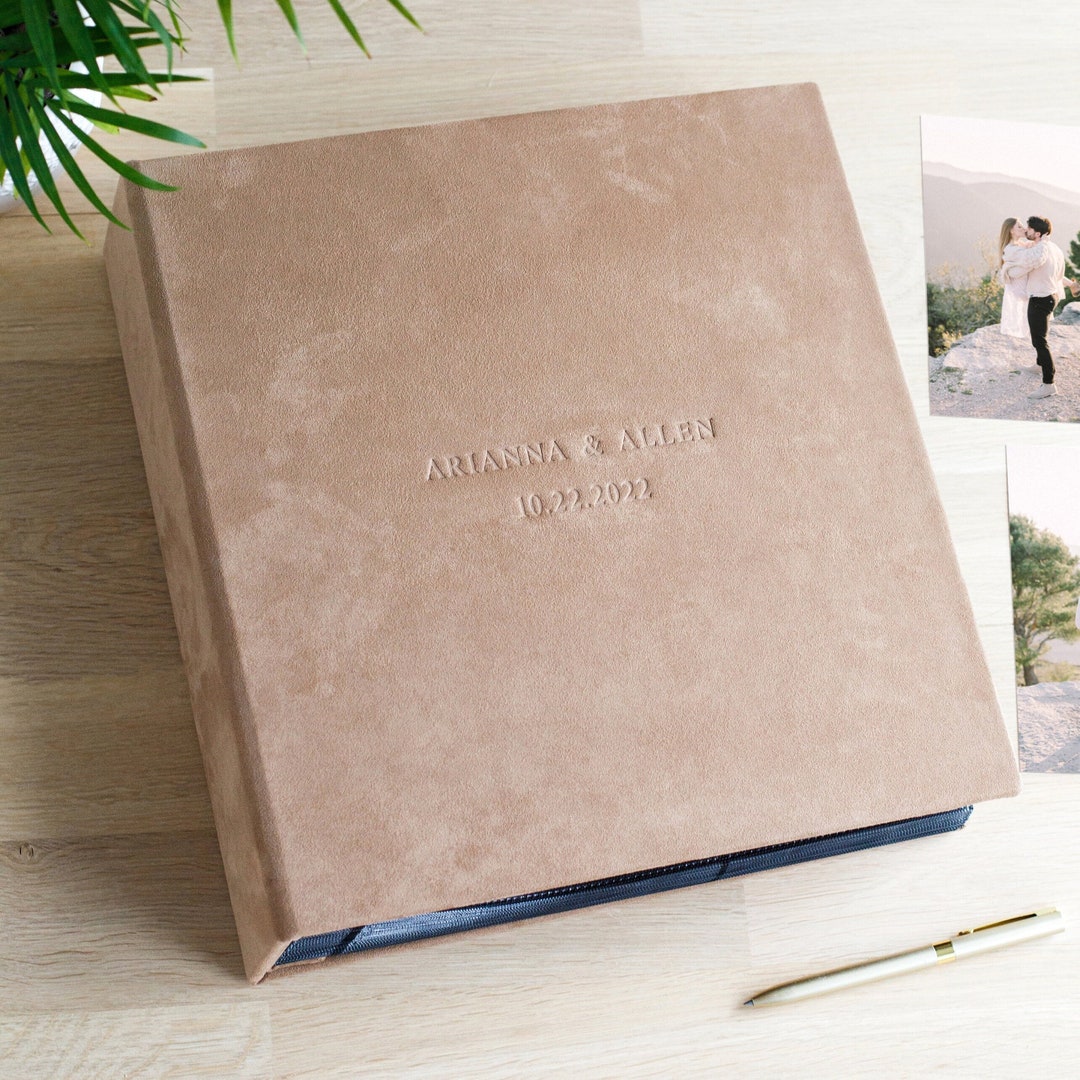 Leather Wedding Album, Family Photo Album, Travel Photo Album, Scrapbook  Album Made by Arcoalbum 