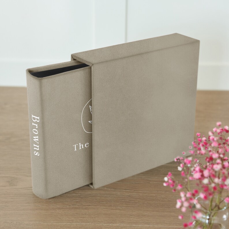 Photo Album With Sticky Pages Family Photo Album Travel Etsy