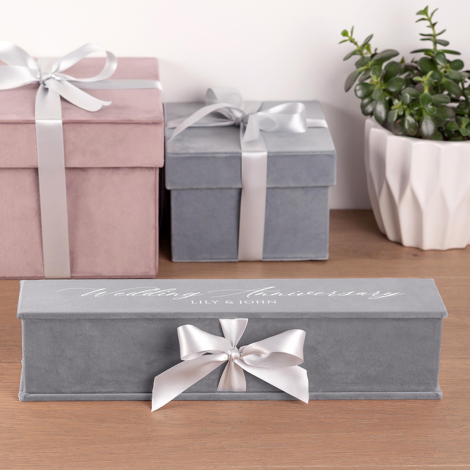 Personalized Wine Bottle Box, Champagne Gift Box for Wedding ...