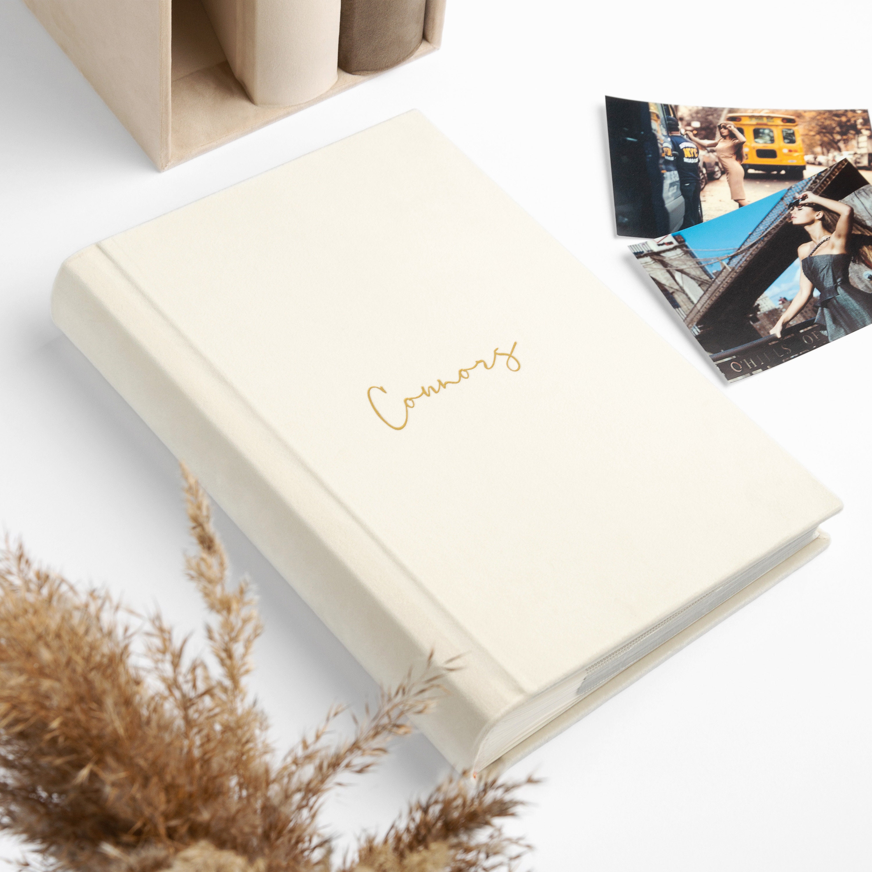 3 Photo Albums and Slipcase, A Set of 3 Slip in Photo Albums