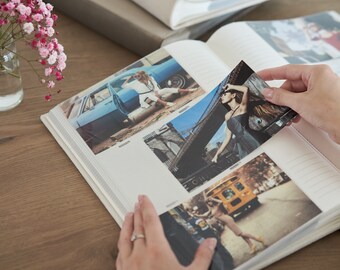 3 Photo Albums and Slipcase, A Set of 3 Slip in Photo Albums