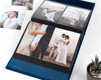 Vertical Photo Album With Sleeves for 40-400 4x6 Portrait Photos