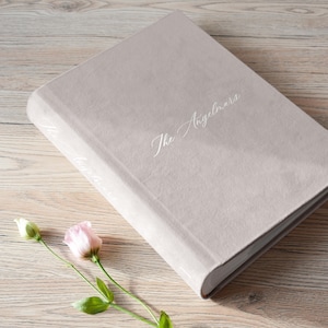 Slip In Photo Album for 300 4x6 Photos | Wedding & Anniversary Album with Sleeves for 10x15cm Photographs | Custom Family Memory Book | Gift