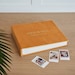 Wedding Guest Book Alternative, Personalized Velvet Wedding Photo Album for all Instant Films | Instax Mini Wide Square, Photo Booth 4x6 2x6