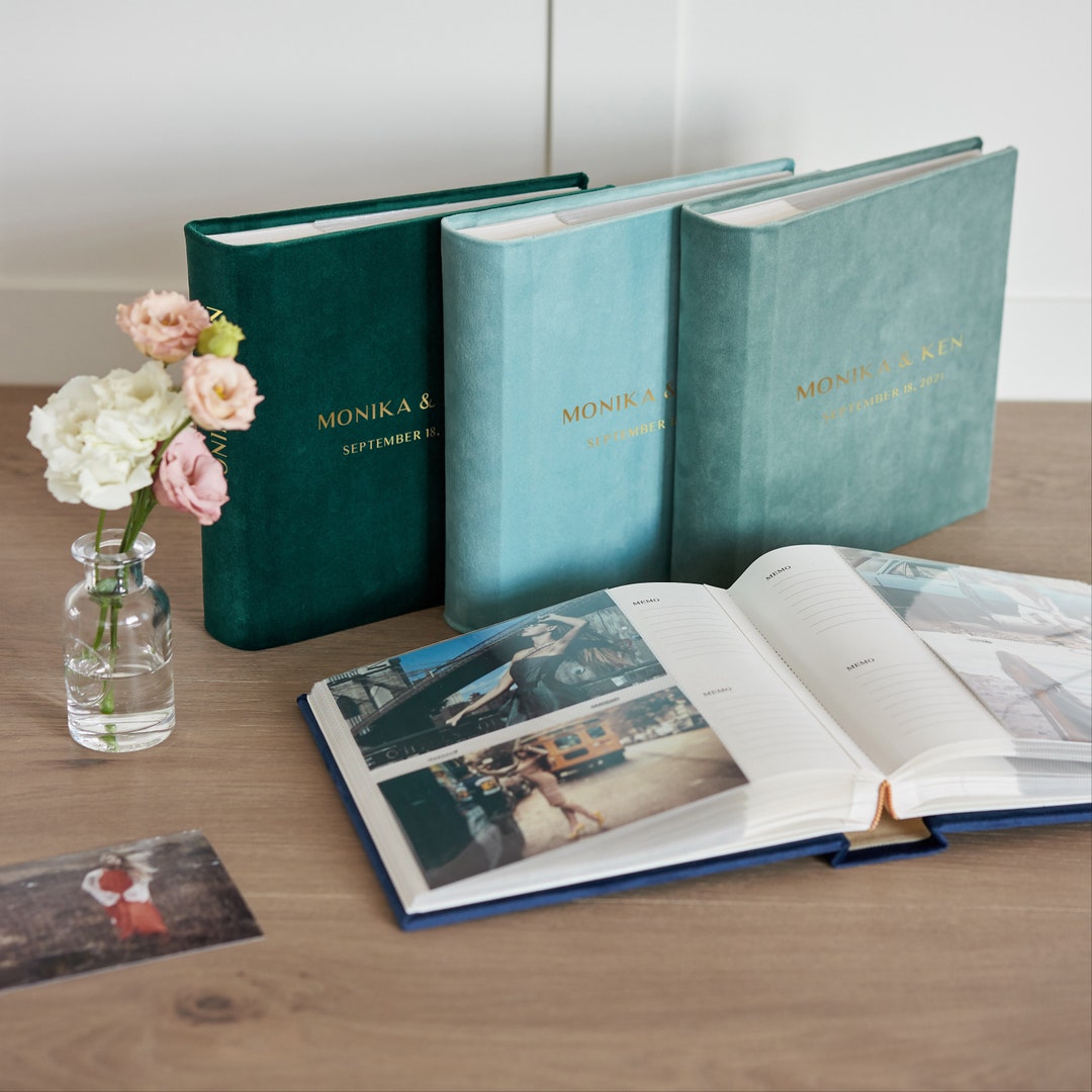 Photo Album With Sleeves for 40-400 4x6 or 5x7 Photos, Velvet Slip in Photo  Album for 10x15 or 13x18cm Photos 