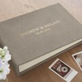 Wedding Guest Book,  Instax Mini Album, Velvet Wedding Photo Album for all Instant Films, Photo Booth Album for 4x6 2x6 Photos product logo