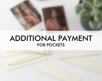 Additional payment for pockets