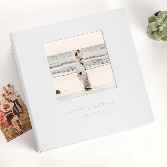 Large Wedding Slip-in Photo Album With Sleeves for 100-1000 4x6
